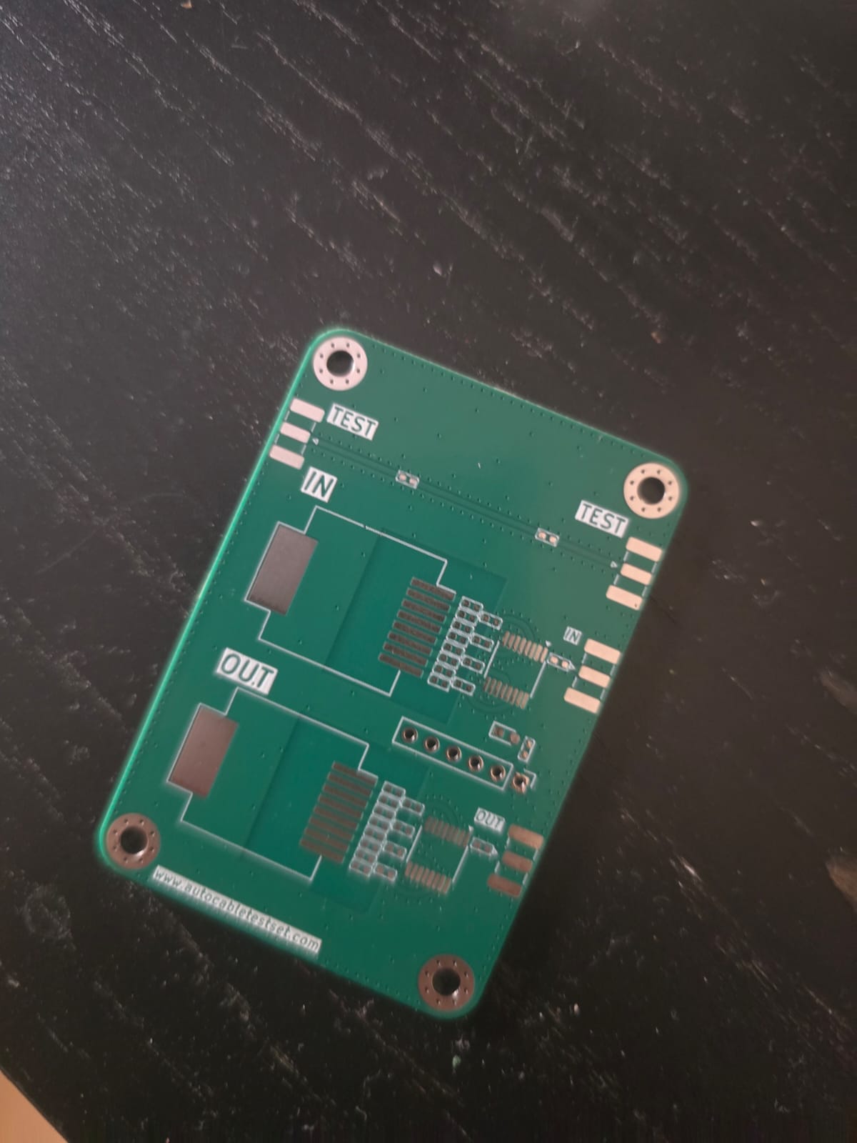 Wired characteristic impedance test setup